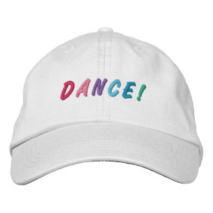 Brodée Danse Multicolore Brodé Casquette 2