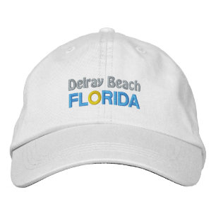Brodée DELRAY BEACH casquette