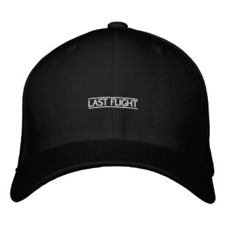 Brodée Dernier Casquette de vol 2