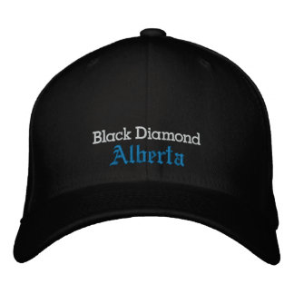 Brodée Diamant noir, Casquette (alberta)