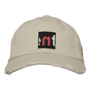 Brodée Différent Est Cool casquette en détresse