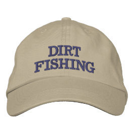 Brodée Dirt Fishing Metal Détection Casquette de balle