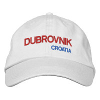 Dubrovnik, Croatie* Casquette Dubrovnik Hrvatska k