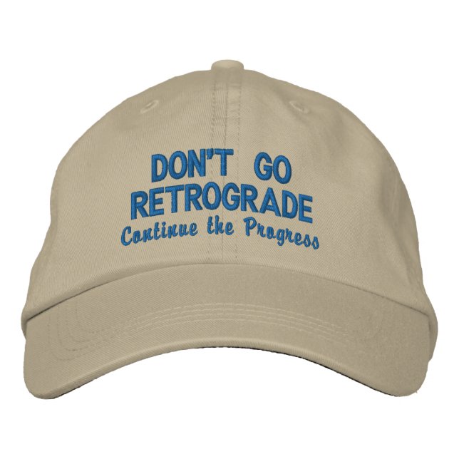 Brodée Élection Politique Biden Fun Casquette (Devant)