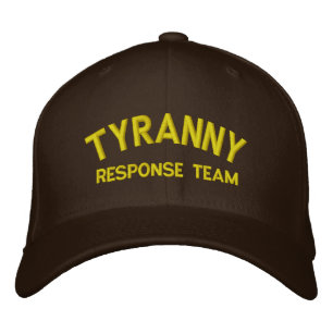 Brodée Équipe de réaction à la tyrannie Casquette brodé