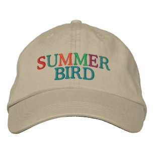 Brodée Été Casquette de course hippique par SRF