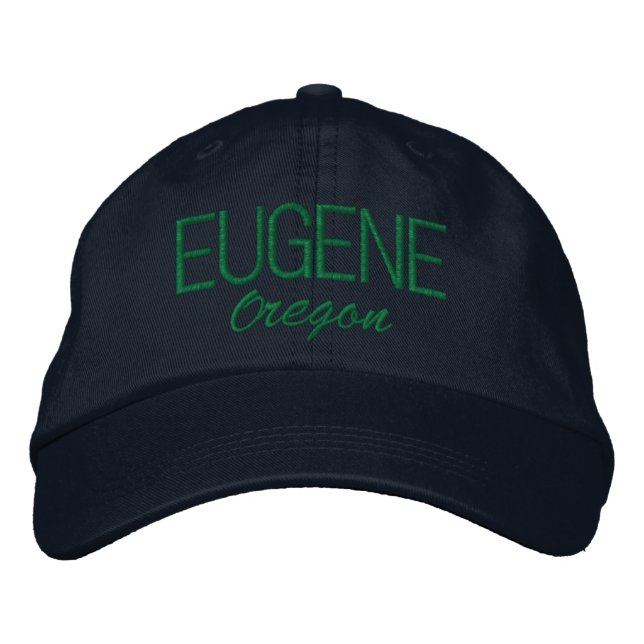 Brodée Eugene Oregon Casquette brodé (Devant)