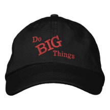 Faire de grandes choses Casquette brodé