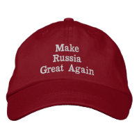 Faites à la Russie le grand encore casquette