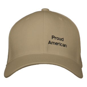 Brodée Fier casquette américain