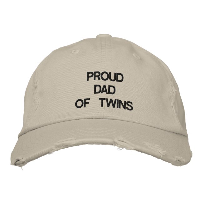 BRODÉE FIER DAD DU CASQUETTE DE TWINS (Devant)