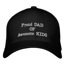 Fier père d'un Casquette de baseball enbrossé