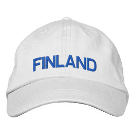 Brodée Finlande* Casquette ajustable personnalisé
