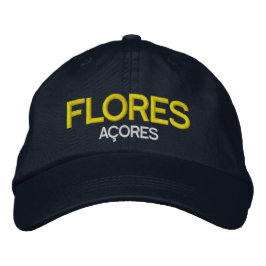 Brodée Flores Açores Casquette brodé