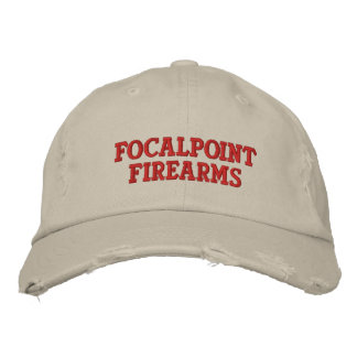 Brodée FocalPoint Casquette Chino en détresse armes à feu