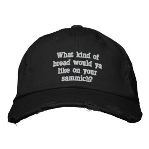 Brodée Funky Custom Distressed Casquette de baseball
