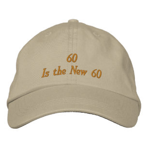 Brodée Funny 60e anniversaire Casquette - 60 est le nouve