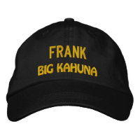 Funny BOSS Big Kahuna Casquette avec nom personnal