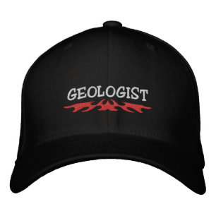 Brodée Géologue Casquette brodé