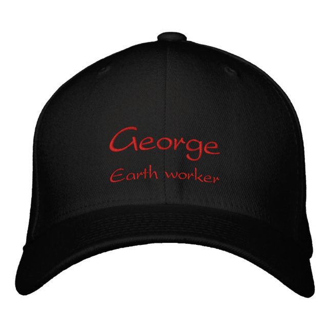 Brodée George Nom Casquette / Casquette (Devant)