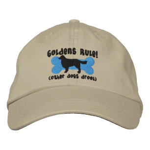 Brodée Goldens Rule Casquette brodé (Golden Retriever)
