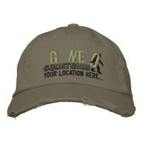 GONE SQUATCHIN Personnalisez-le Casquette de local