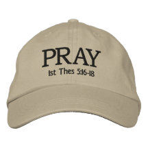 GraceWear - Casquette de prière - Black Stitch