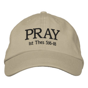 Brodée GraceWear - Casquette de prière - Black Stitch