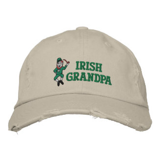Brodée Grand-père irlandais Casquette brodé