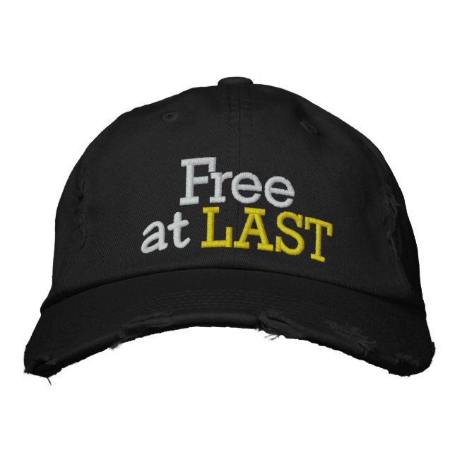 Brodée Gratuit à Dernier ! Casquette par SRF (Devant)