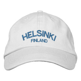 Brodée Helsinki Finlande Classic Casquette ajustable