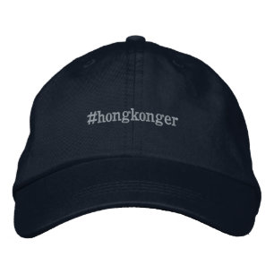 Brodée hongkonger casquette 852 casquette hk - hong kong