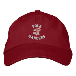 Brodée HorseChaussure Pitching Casquette ajustable brodé 