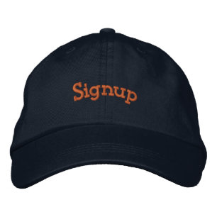 Brodée Inscription 🎩 texte Brodé Casquette de marine per