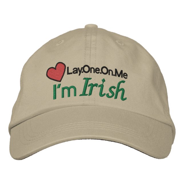 Brodée Irish St. Pat. Casquette (Devant)
