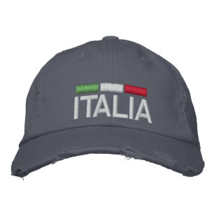 Brodée ITALIE Italie Casquette de baseball dérangé
