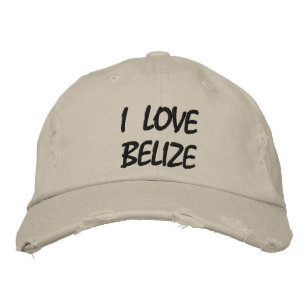 Brodée J'AIME CROIRE Casquette de baseball en détresse