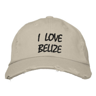 Brodée J'AIME CROIRE Casquette de baseball en détresse