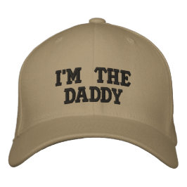 Brodée Je suis le Casquette de baseball personnalisé papa