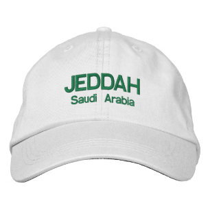 Brodée JEDDAH* Arabie saoudite Casquette personnalisé
