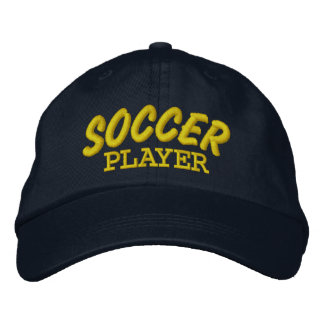Brodée Joueurs de soccer Casquette brodé personnalisé