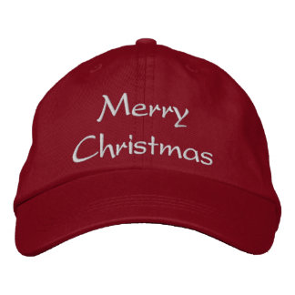 Brodée Joyeux Casquette de Noël