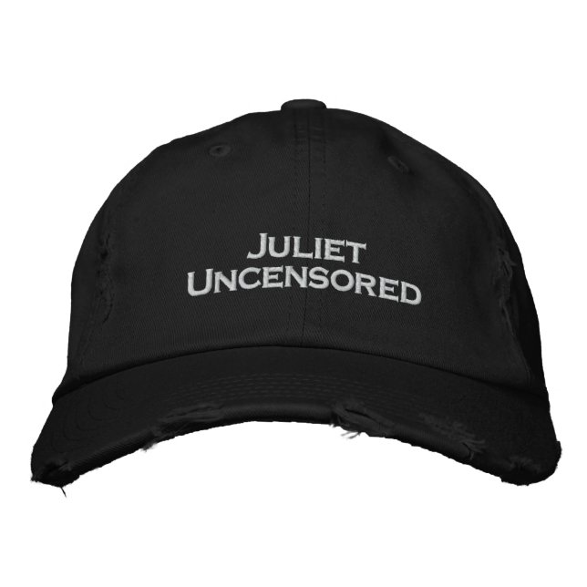 Brodée Juliet Uncensored Casquette (Devant)
