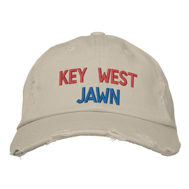 BRODÉE KEY WEST JAWN CASQUETTE (Devant)