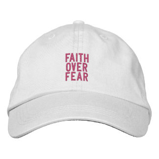 Brodée La foi sur la peur Casquette