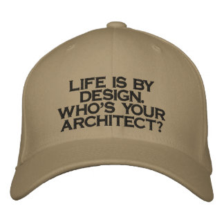 Brodée La vie est par Casquette du design