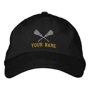 Brodée Lacrosse personnalisée Votre nom Casquette brodé