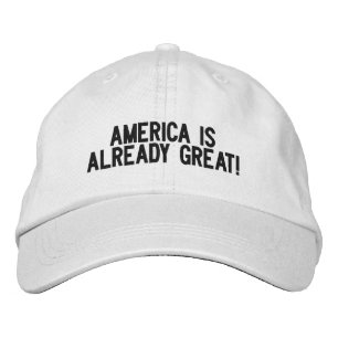 Brodée L'Amérique est déjà un grand Casquette anti-Trump