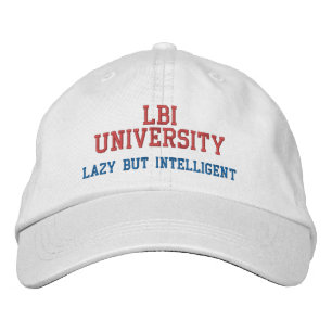 BRODÉE LBI UNIVERSITY (REG TRADEMARK) CASQUETTE LBI APPAR