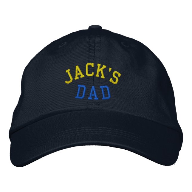 Brodée Le Casquette brodé DAD de Jack (Devant)